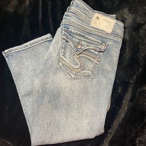 Silver McKenzie Capri